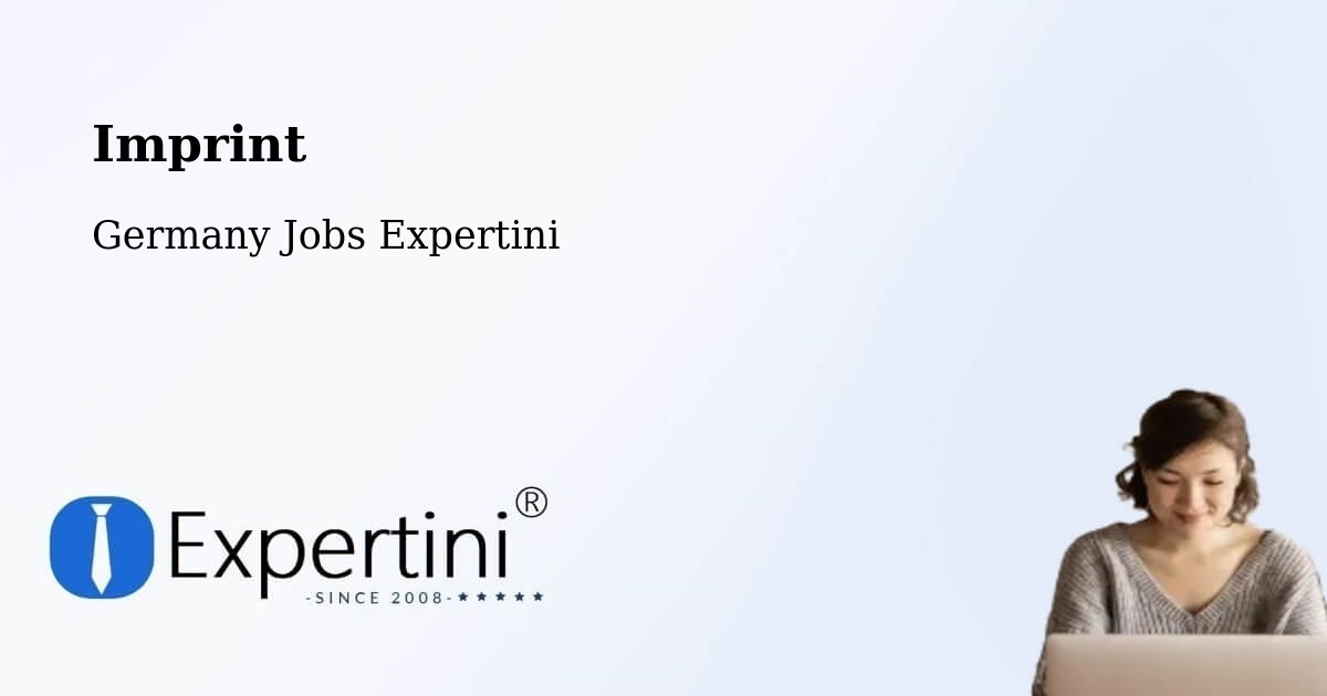 Imprint - Germany Jobs Expertini